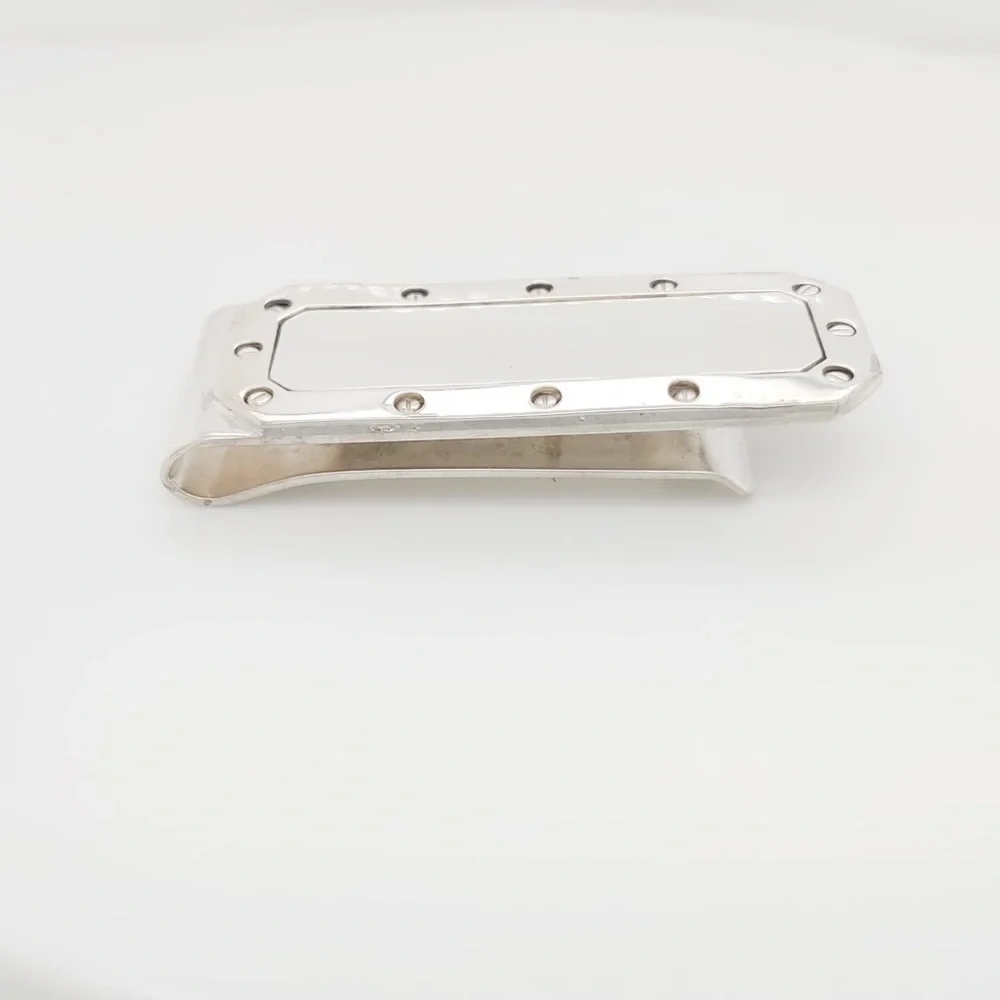 Sterling Silver 925 & 14k Gold Vintage Colibri Money 💵 Clip